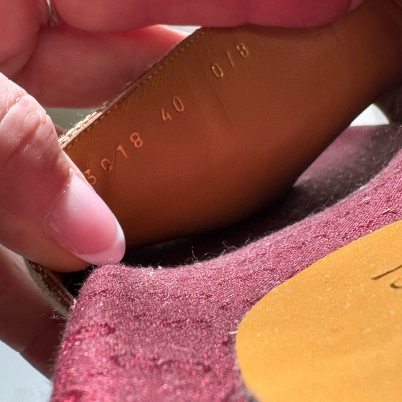 NIB Authentic Gucci Angelina platform slides - Picture 9 of 10